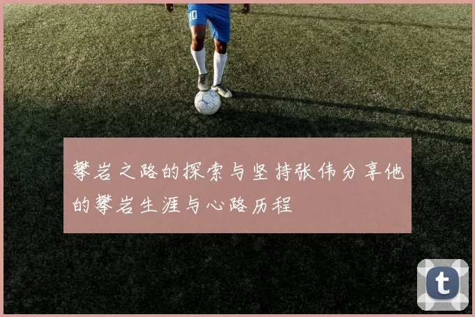 攀岩之路的探索与坚持张伟分享他的攀岩生涯与心路历程