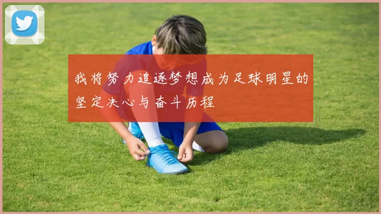 我将努力追逐梦想成为足球明星的坚定决心与奋斗历程