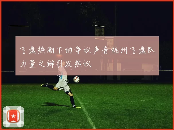 飞盘热潮下的争议声音杭州飞盘队力量之辩引发热议